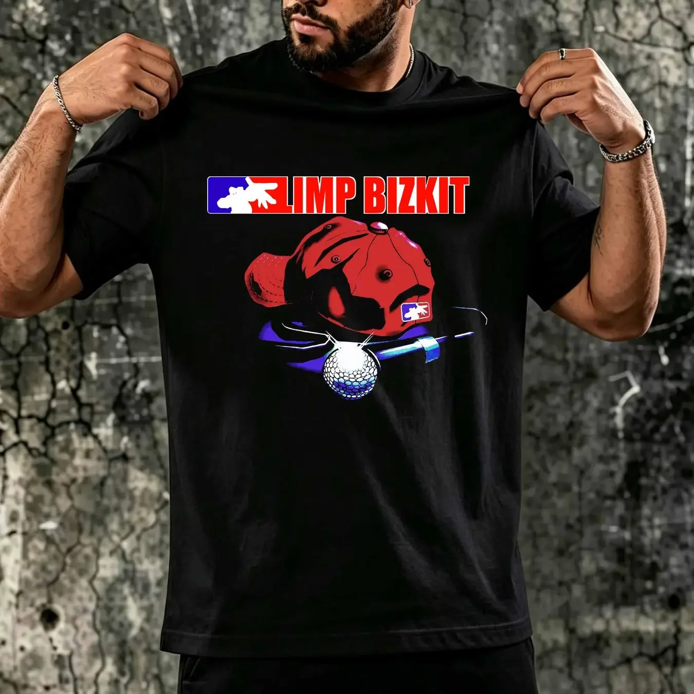 washed T Shirt Cotton Limp Bizkit Significant Other Album Fred Durst vintage Washed Casual Slightly Soft fashion Comfortable