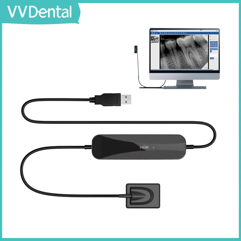 

VVDental Dental Sensor X-Ray Radiovisiograph High-Frequency Digital Intraoral Digital System Image Dentistry Tool