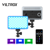 VILTROX Sprite 15 LED Dimmable Photography Video Light Plate Bi-Color Camera Soft Light 18W(with Battery)for DSLR Camera Tiktok