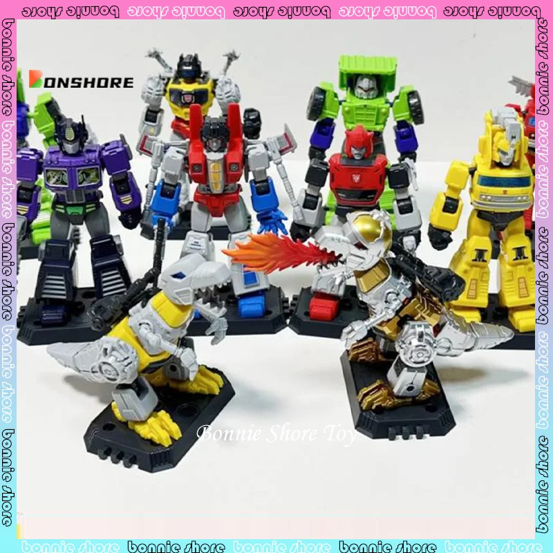 Blokees Block Stars Version2-Emergency call  Transformers Optimus Prime Robot Building Blocks Toys pvc figurine for kids gift