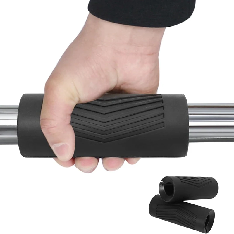 Grips For Weight Lifting Barbell & Dumbbell Bar Adapter Pull Up & Bench Press Handle Grips