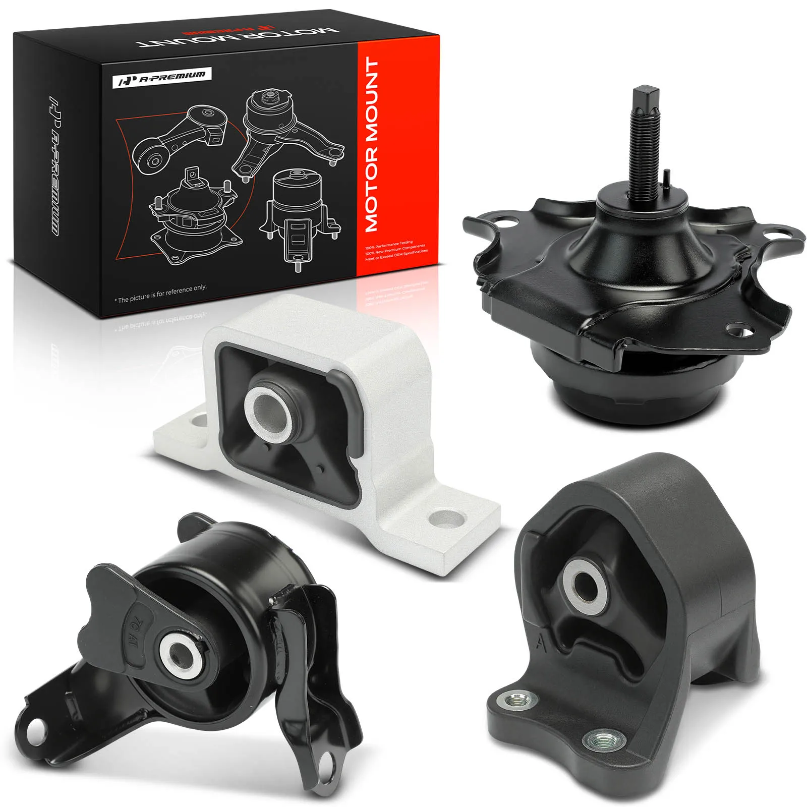 A-Premium 4pcs Automatic Transmission Engine Motor & Transmission Mount for Honda Element 2003-2006