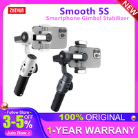 ZHIYUN SMOOTH 5S 3-Axis Handheld Stabilizer Selfie Stick Portable Phone Gimbal Stabilizer for Smartphone iPhone/Huawei/Xiaomi