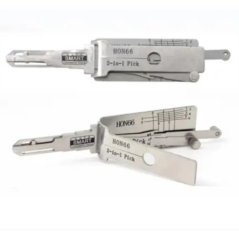Bild 6: Smart Tools Asiatisches Auto 5 Stück 2-in-1 Pick und Decoder NSN11 TOY2 TOY43 HON66 MIT8 Auto Loc ksmith Tools