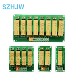 1 2 4 8 Way 5V12V24V Low Level Trigger DC Control AC Solid State Relay Module Load 5A for Arduino 1 2 4 8 Way