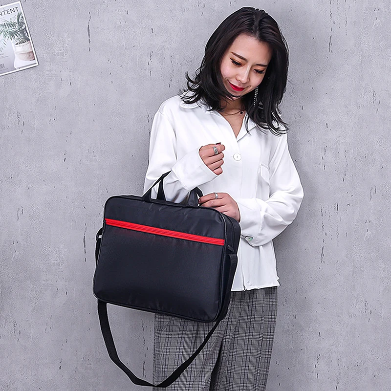 Portable Laptop Briefcase Handbag Business, Travel Commuting Simple Computer Bag Crossbody, Professional Work Bag for Men Women