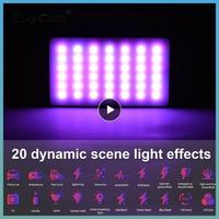 Ulanzi LT002 RGB LED Video Panel Light 7 inch Pocket Fill Light Dimmable 2500-9000K 4000mAh Photography for Live Streaming