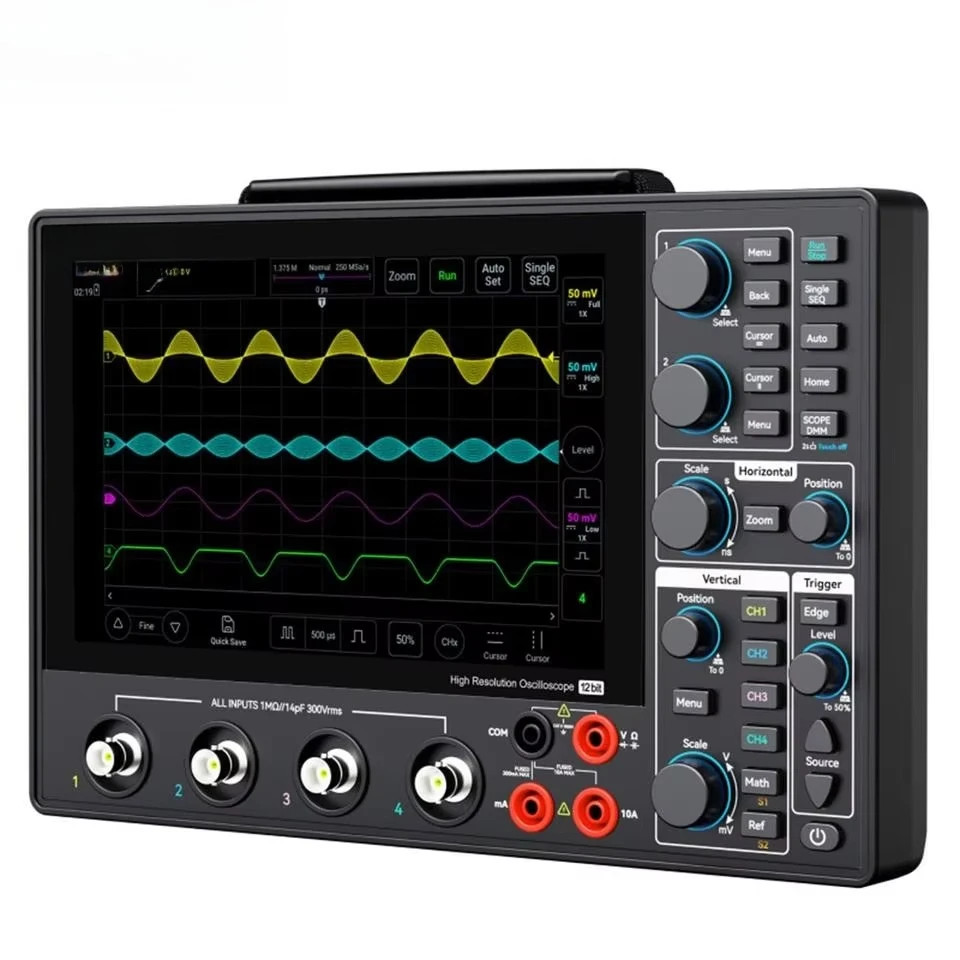 MHO14-100/MHO14-200 100MHz-200MHz  Digital Oscilloscope Bandwidth 1GSa/s Sampling Rate Vertical 12Bit W/O Multimeter