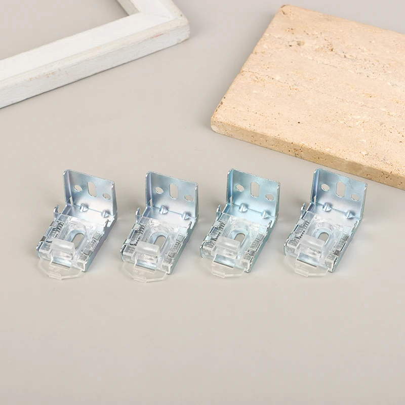 8/4Pcs 25MM Ceiling And Wall Brackets For Venetian Blinds Rail Loading Mounting Blinds Accessories