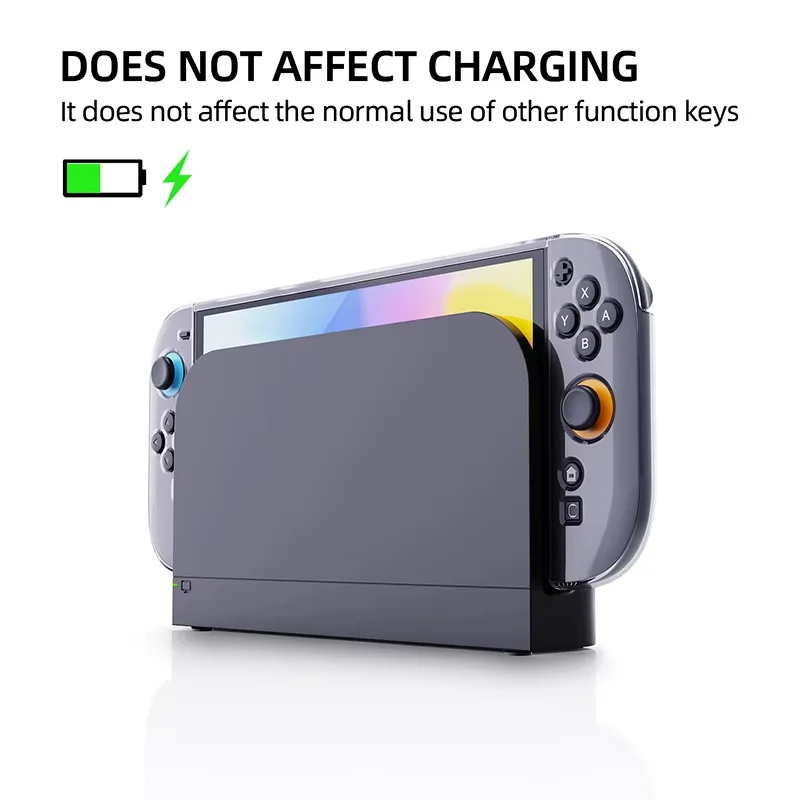 Split Type Transparent Hard Case for Switch 2 Joycon Protective Shell Cover for Switch2  Protector Case Accessories