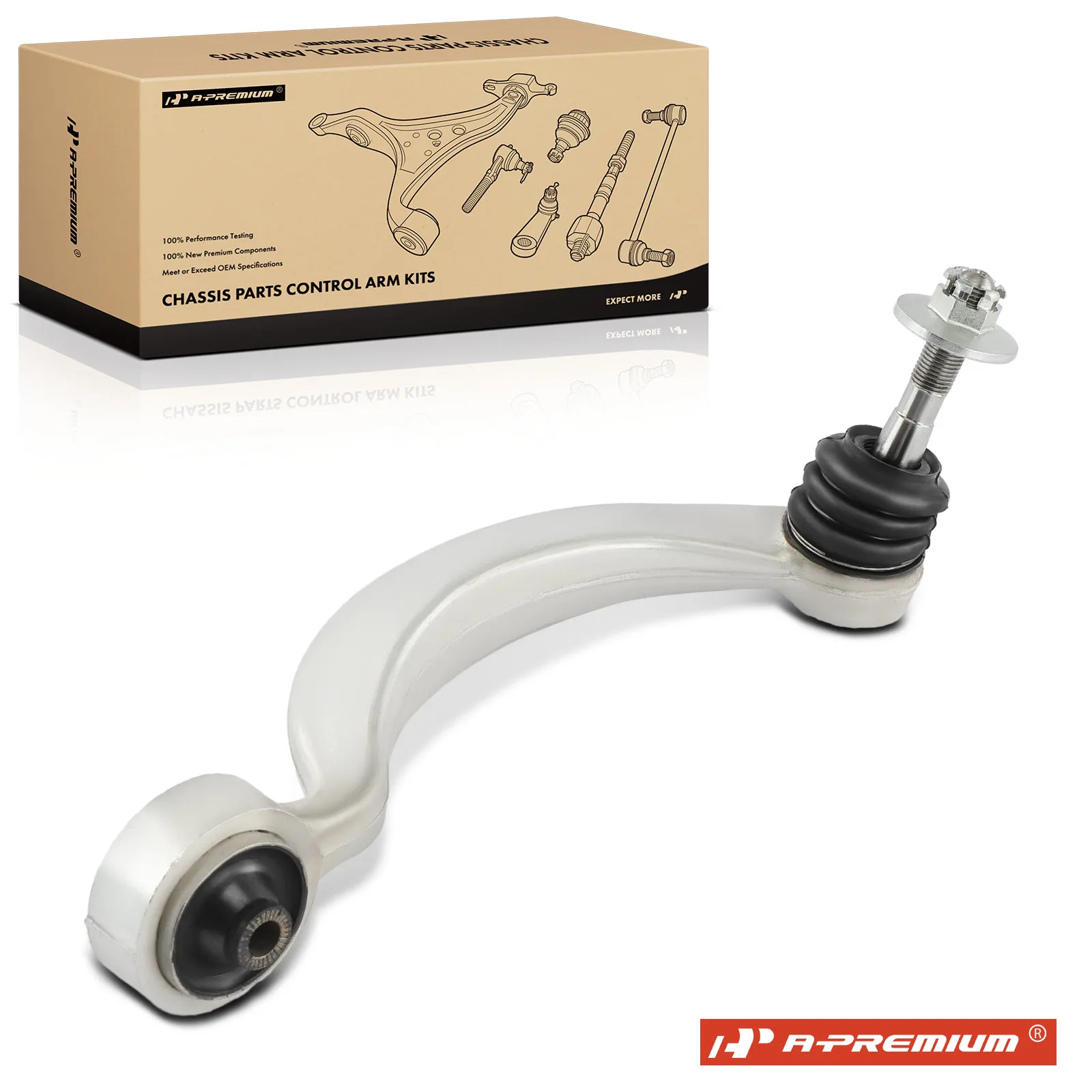 A-Premium Front Left Upper Forward Control Arm & Ball Joint Assembly for Lexus LS460 2007-2017 LS600h 2008-2016