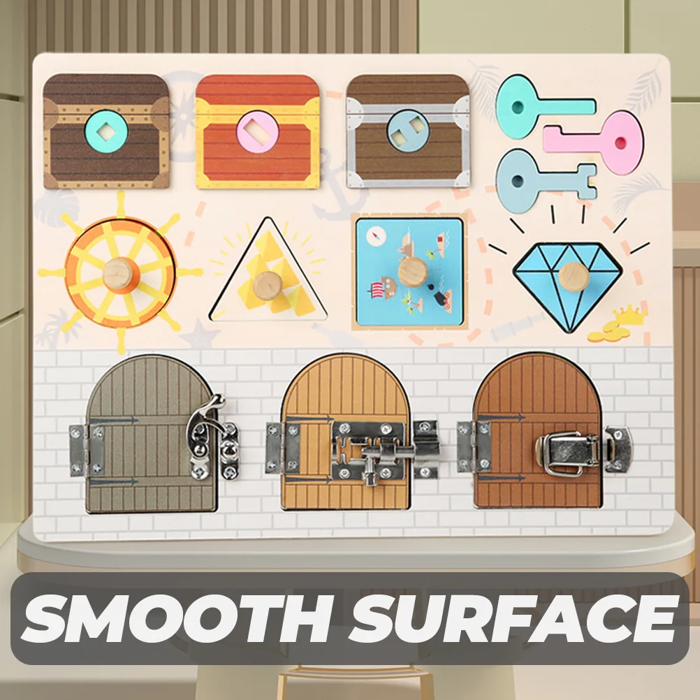 Tavola in legno occupata per i più piccoli Educativi sensoriali per bambini abbinati Push Bambini che imparano il giocattolo Sviluppo della prima infanzia