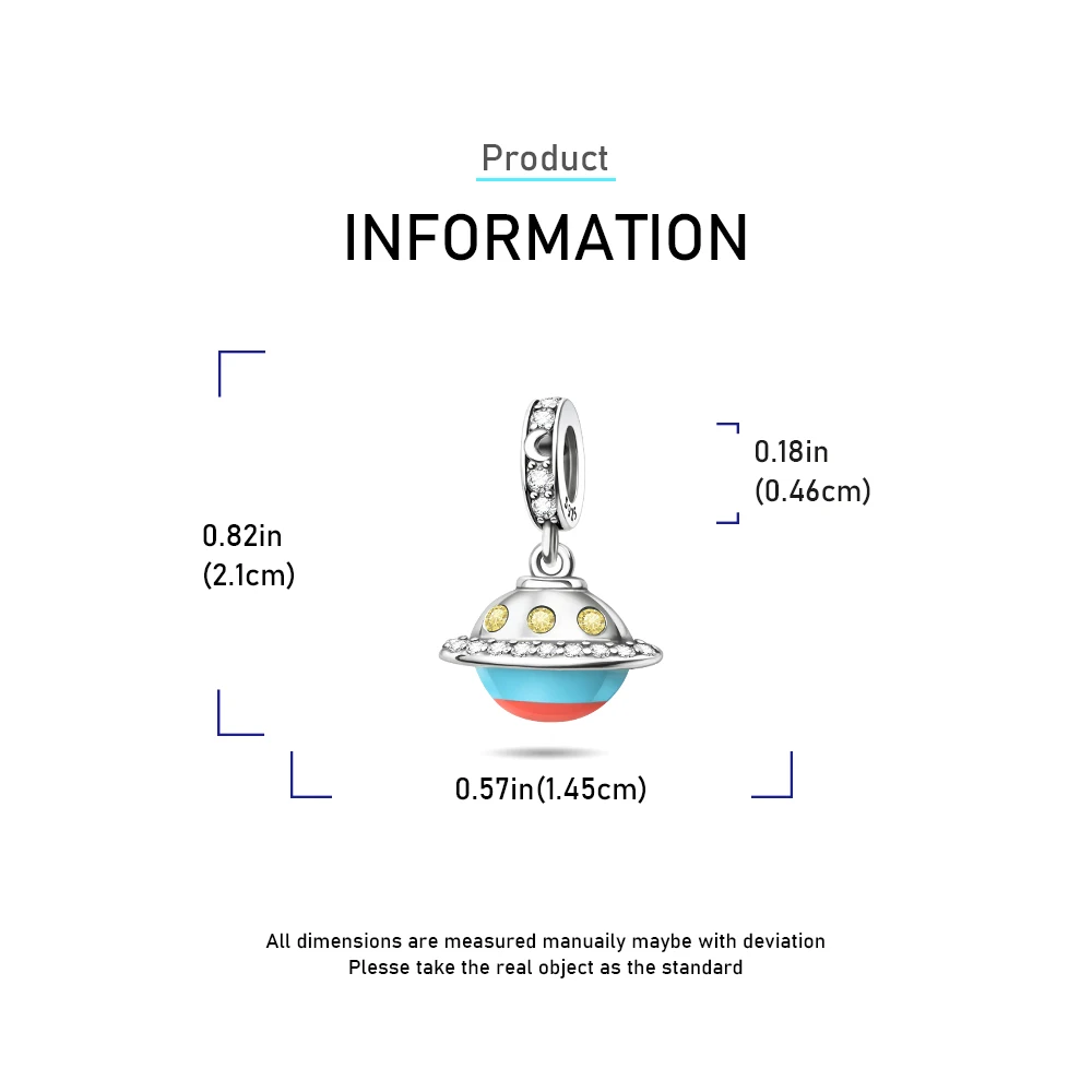 Ahthen 925 فضة رائجة البيع الخرز UFO استرخى سحر صالح ثعبان سلسلة أساور القلائد للنساء صنع المجوهرات