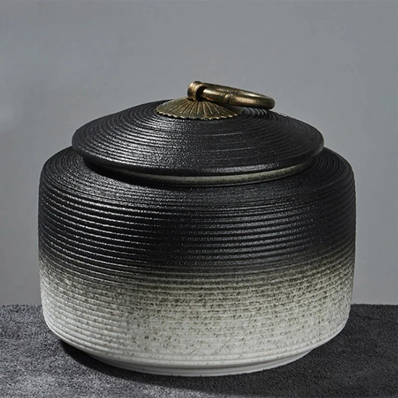 Urn pet death home burial cinerary ashes memorial cat dog paradise animal put at home coffin ceramic cremation