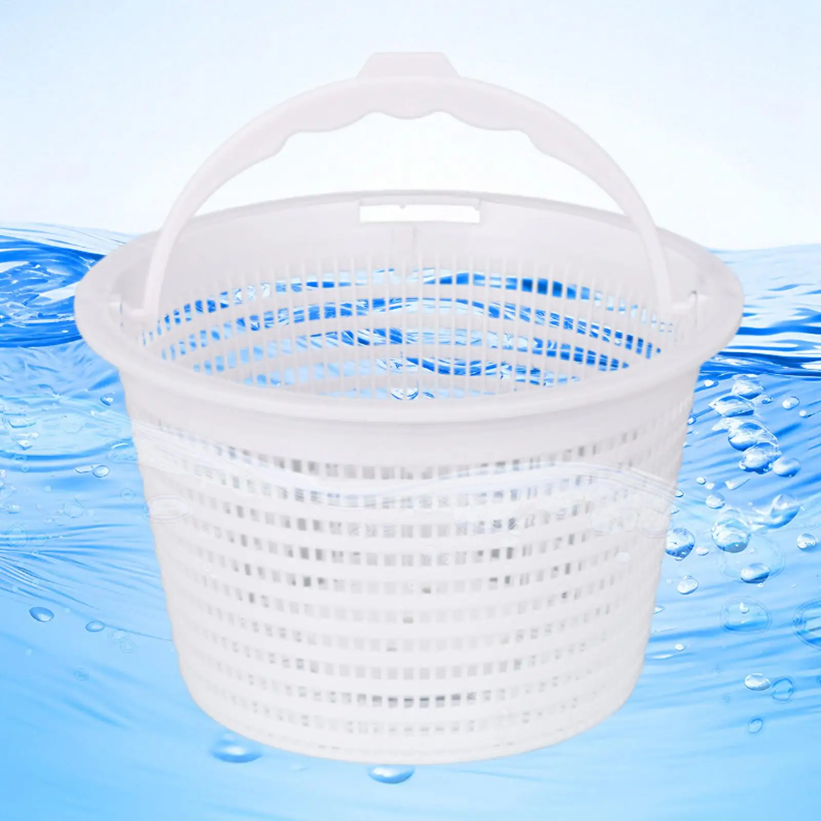 

Pool Strainer Basket With Handle Cleaning Replacement Parts Filter Basket For Ground Inground Pool For Pump Filtration System