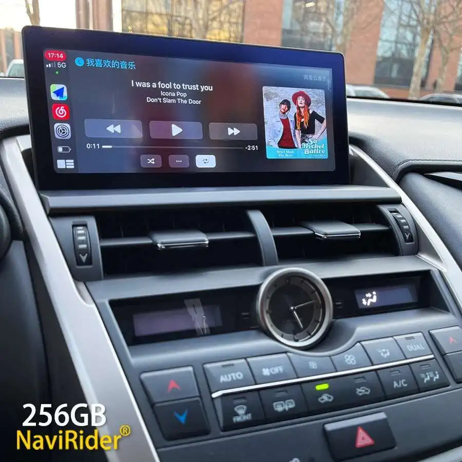 Android 14 CarPlay Auto Radio For Lexus NX NX200 NX200T NX300h 2014-2021 Multimedia Navigation GPS DSP 4G WiFi Head Unit Video