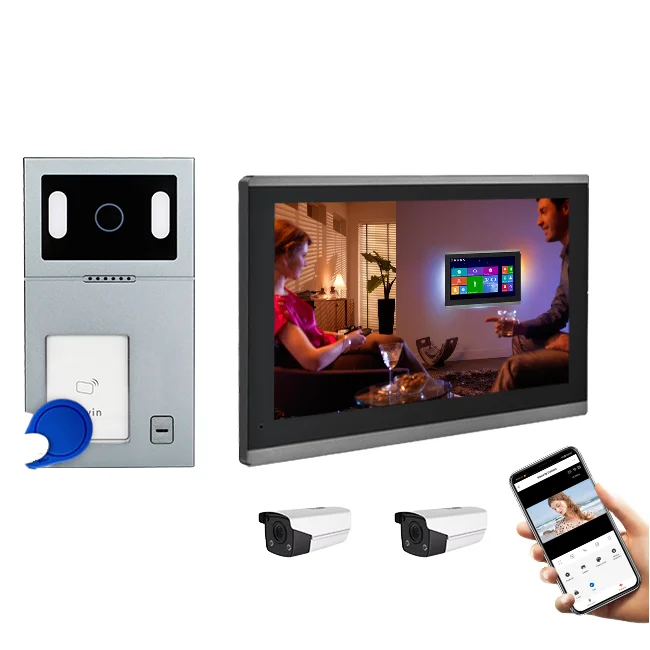 Multi-User Access System - Tuya WiFi Intercom With Connect Camera & Chime Tones