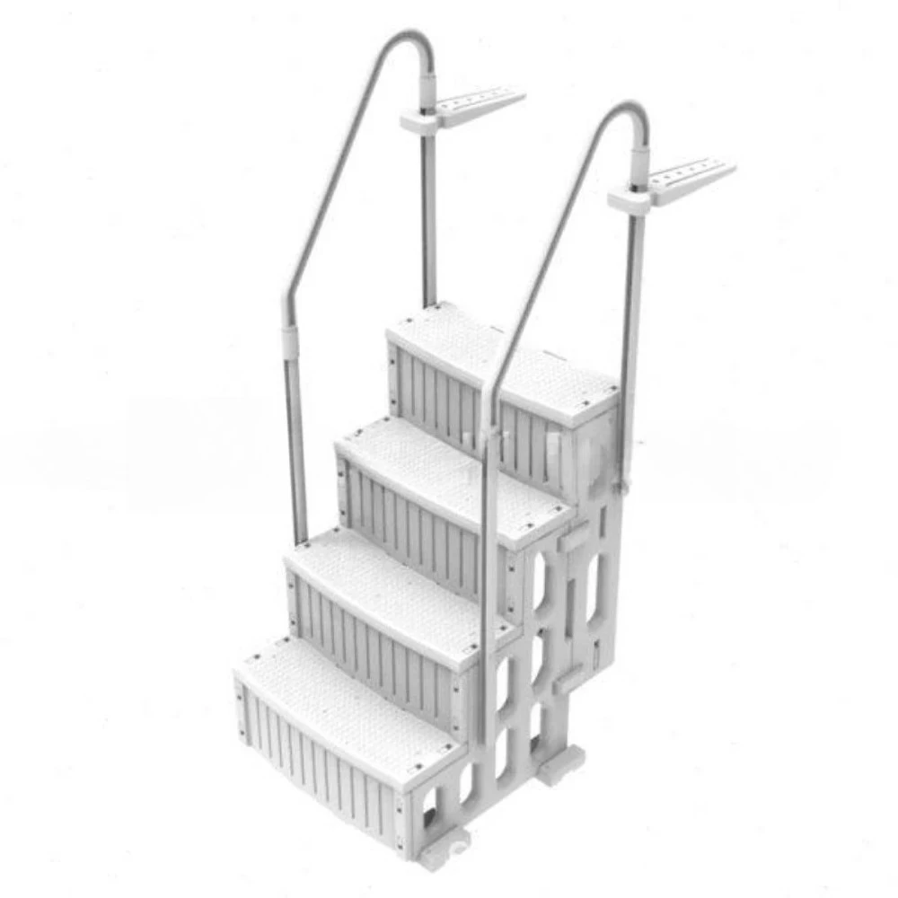 Swimming Pool Reinforced Plastic Escalators, Pool Accessories, Pool Handrails