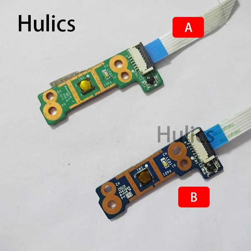 Hulics Used Power Button Board For HP Pavilion DV6-3000 Power-on  Part Number DA0LX6PB4D0