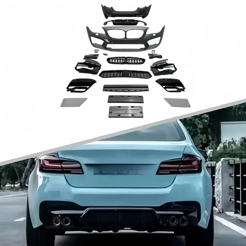 

Комплект для рестайлинга переднего бампера M5 Style (из старого в новый) из PP/ABS для BMW F10 F18