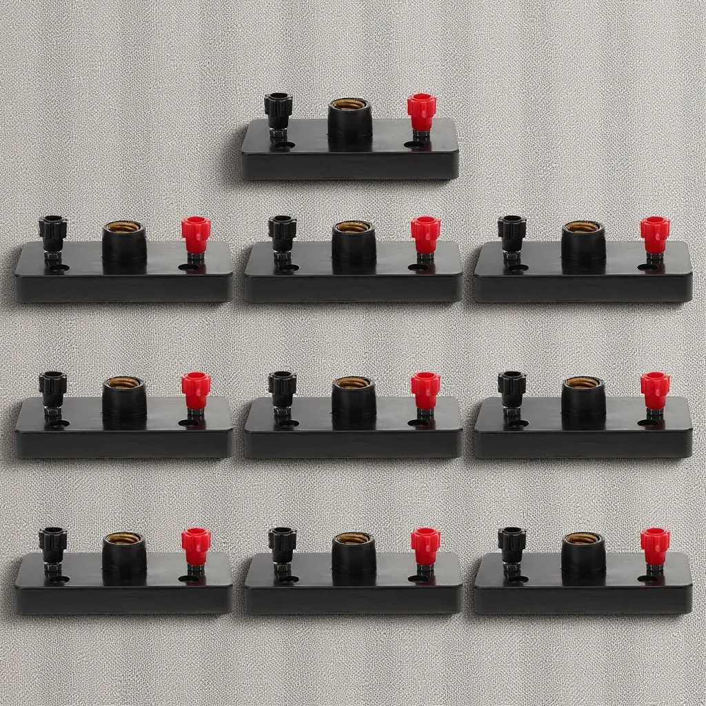 

Набор из 10 пластиковых держателей для ламп-колб, учебные пособия по электричеству, инструменты для экспериментов с цепями, школьные лабораторные принадлежности