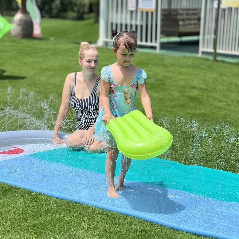 Toboggan aquatique gonflable e - Kids Outdoor Garden Toys avis et prix
