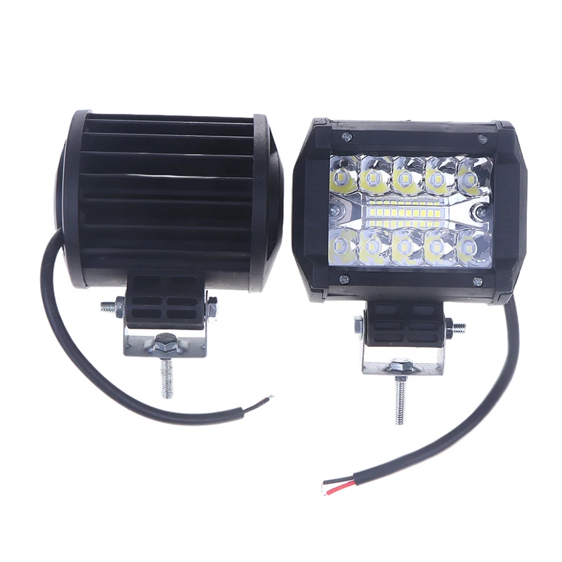 

12V LED Driving Light with Spot Flood Combo, Ideal for 4x4, SUVs, Boats, ATV - 6000K Super Brightness