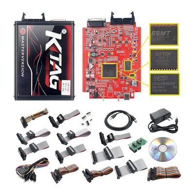 KTAG V2.25 European Red Board K-TAG 7.020 KTM100 ECU Programmer No point limit