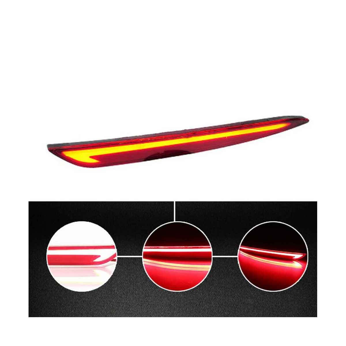 

Brake Rear Bar Light Rear Tail Light Turn Signal LED Rear Bar Warning Light Car for Mondeo 2013 -