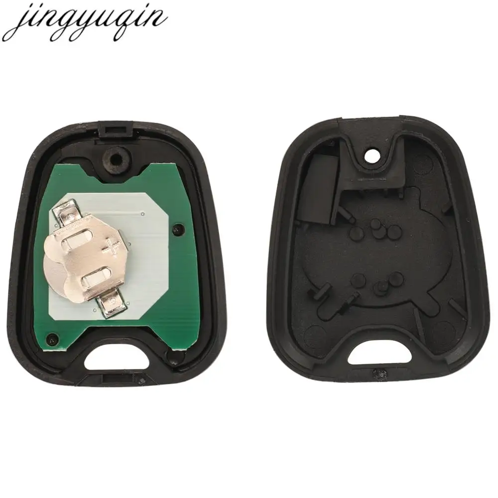 Jingyuqin Remote Car Key Alarm 433MHz 4D70 ID46 For Peugeot 107 Citroen C1 C3 Toyota Aygo 2005 2006 2007 2008 2009 2010-2014