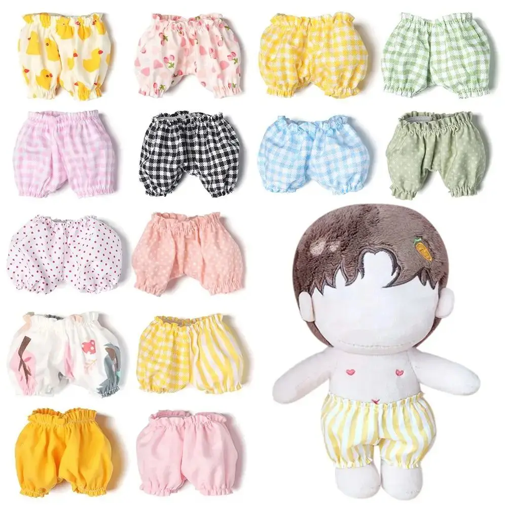 

15CM Doll Pants Cute Lantern Shorts Cotton Underpants For Ob11 Idol Dolls Plush Toys Clothing Doll Accessories Girls Toy