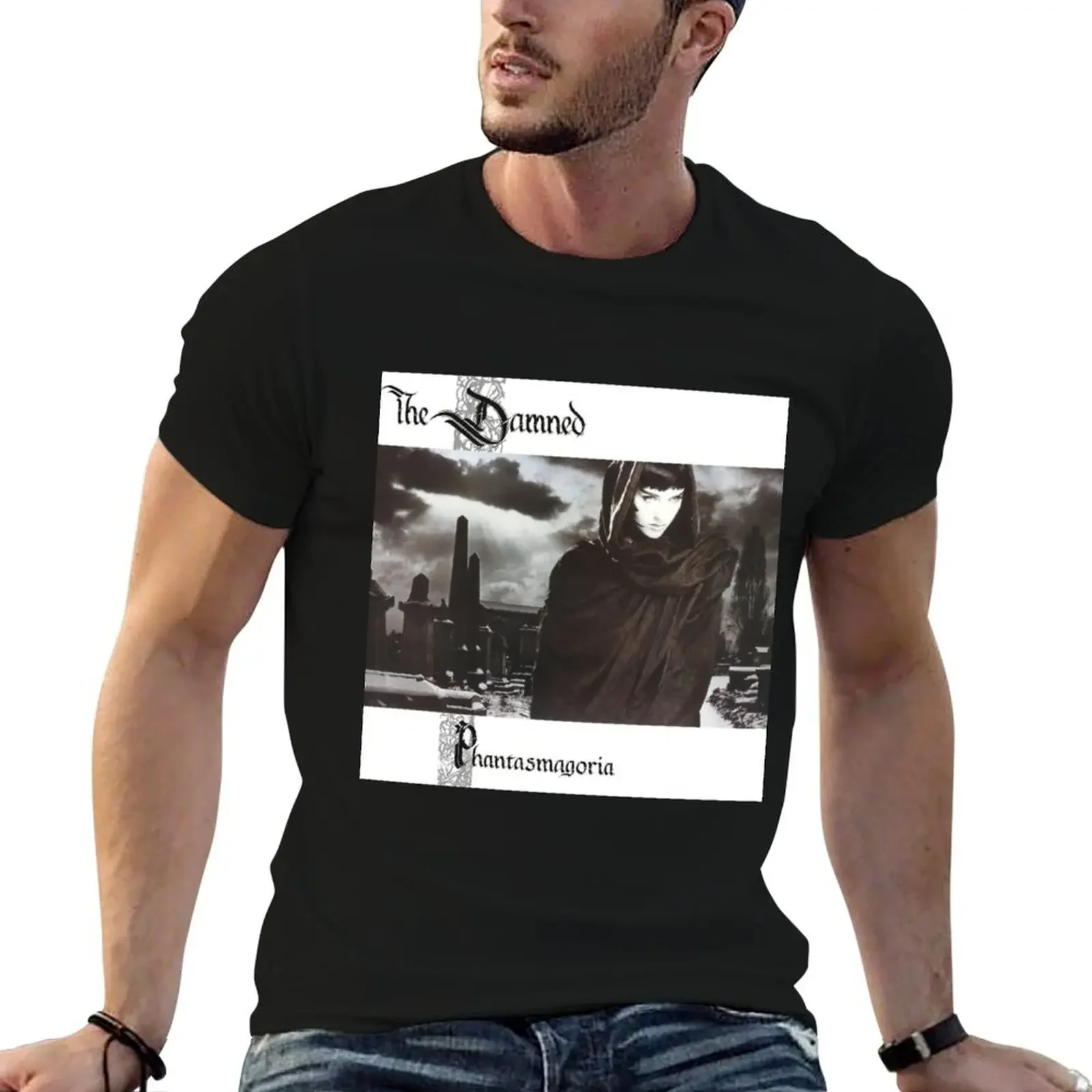 The Damned phantasmagoria T-Shirt oversized graphic t shirts Men's t-shirt