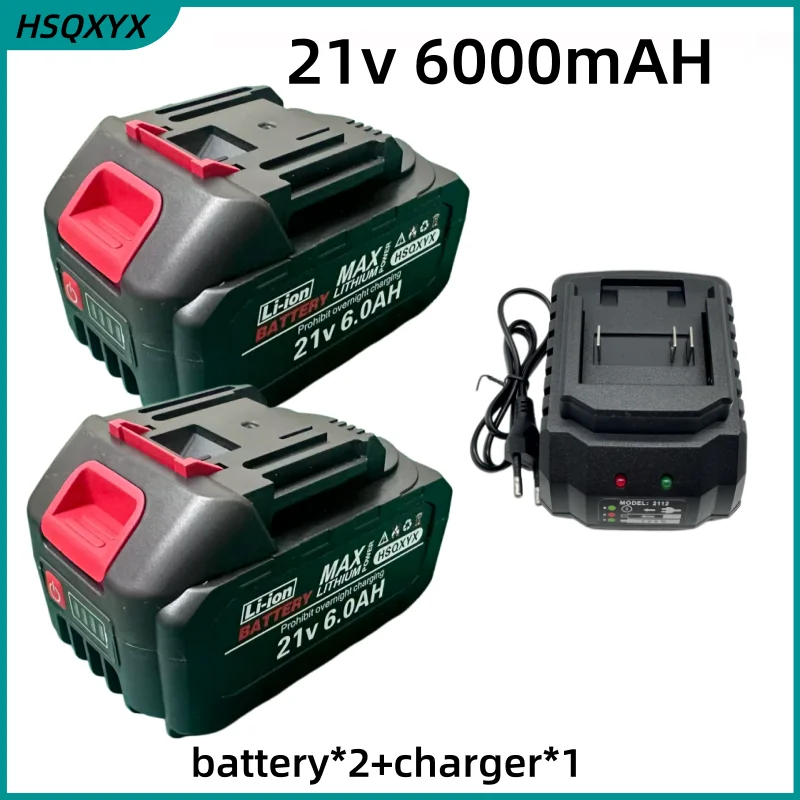 21V oplaadbare lithium-ion accu voor Makita 21V snoerloze elektrische gereedschappen, universele reserveaccu, compatibel, hoge capaciteit