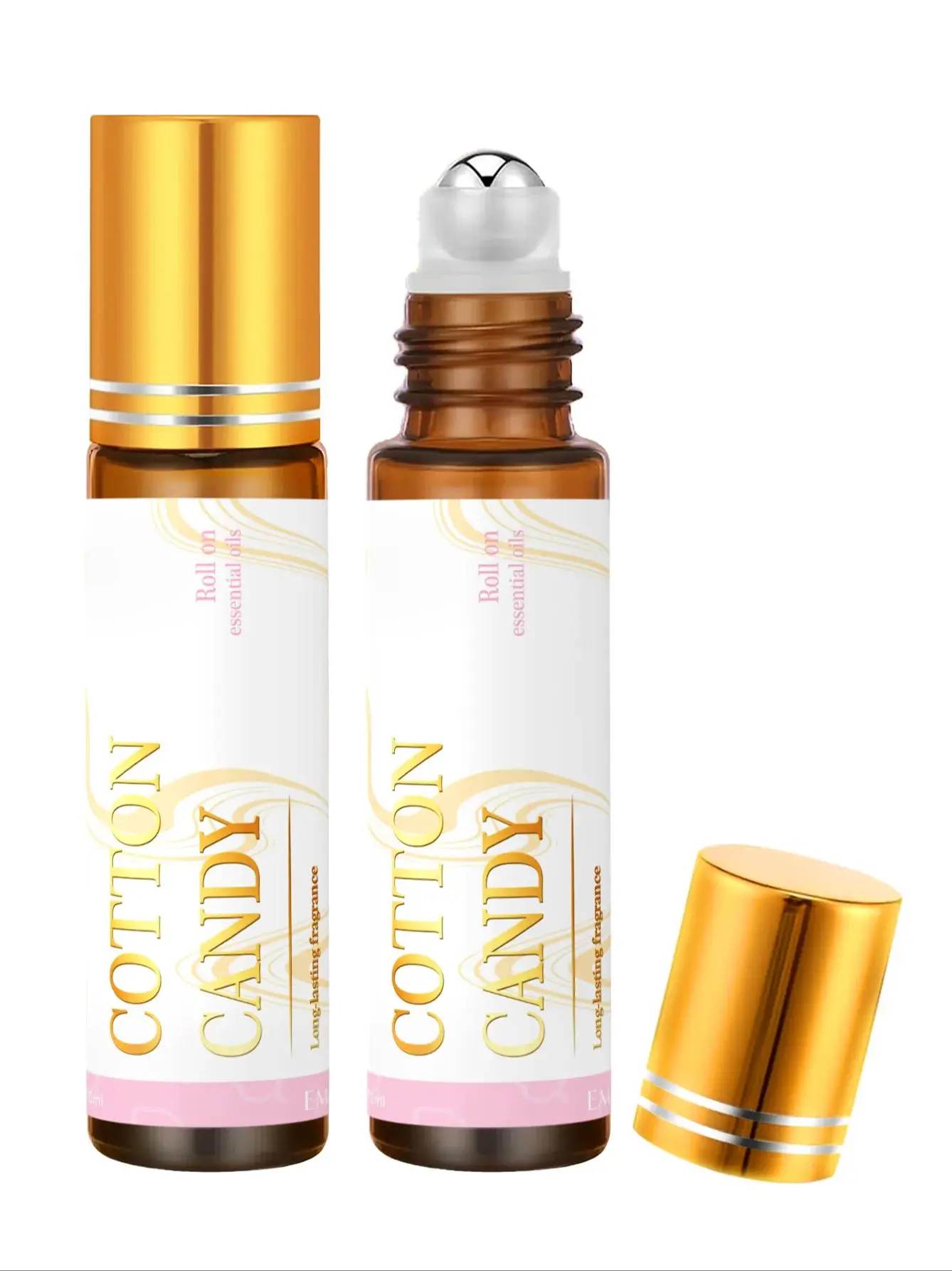 10ml Zuckerwatte-Duftöle Rollerball Auto-Lufterfrischer, Reed-Diffusor-Öl mit langanhaltendem Duft, Geschenke für die Feiertage – Detail 1