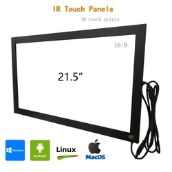 21.5 inch (16:9) Infrared Multi-Touch Overlay IR Touch Frame 21.5