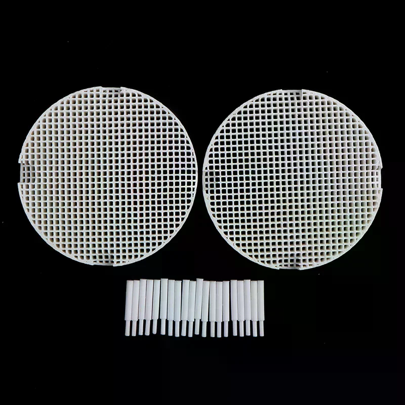/ACR/Dental Lab Honeycomb Firing Trays with 20 Zirconia Zirconia Pins Dental Technician Supplies 2Pcs