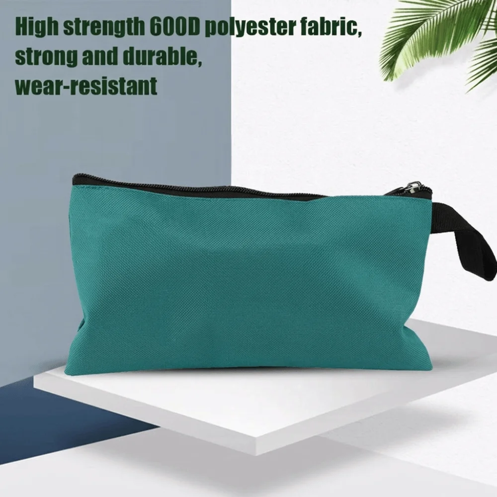 

3PCS 600D Polyester Bike Tool Bag 23.5 * 13cm Green Bicycle Storage Bag Lightweight Cycling Repair Tool Bag Outdoor Cycling