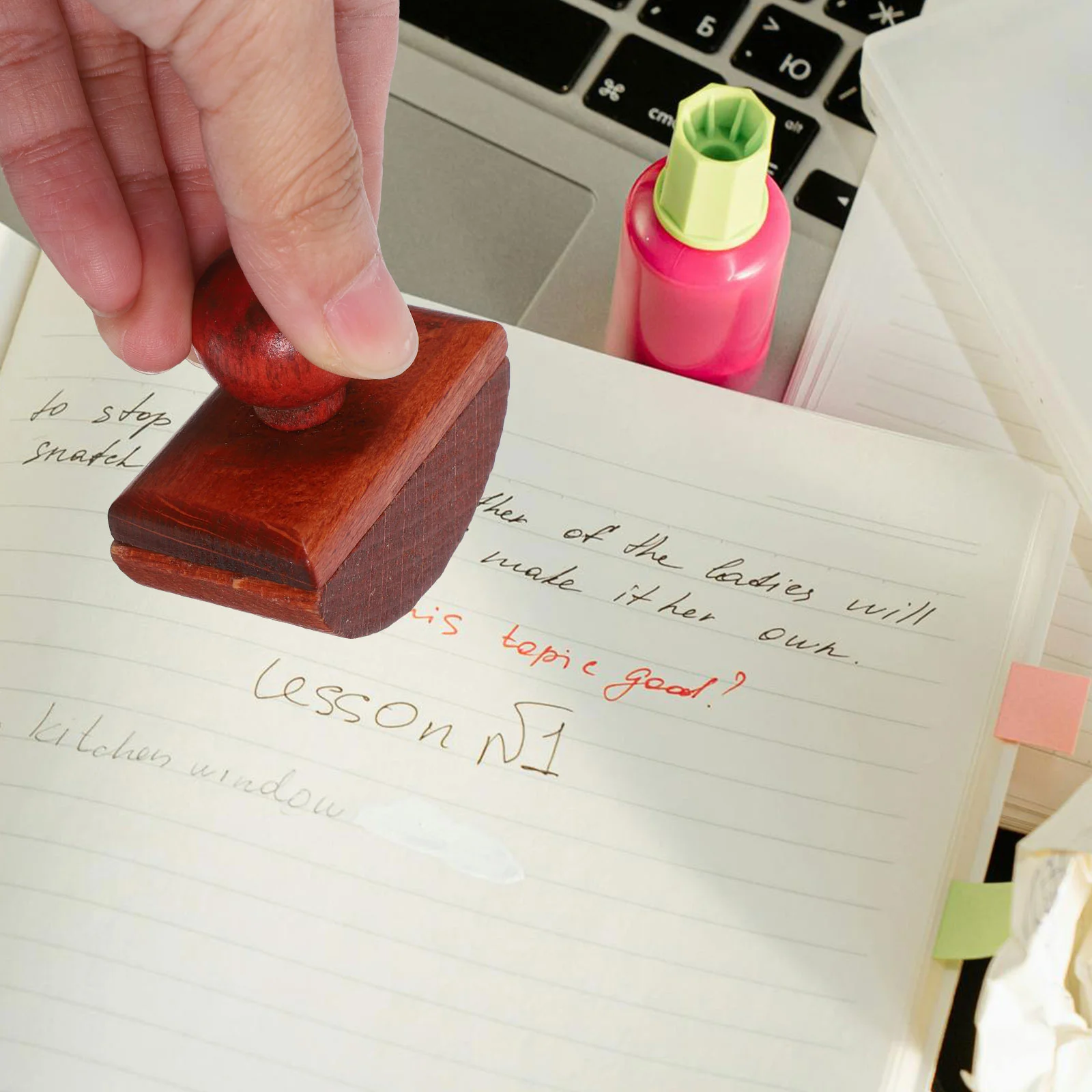 Atrament Blotting Pen Craft Rocker Blotter Tissue Student Stationery Coffee for Writing Office