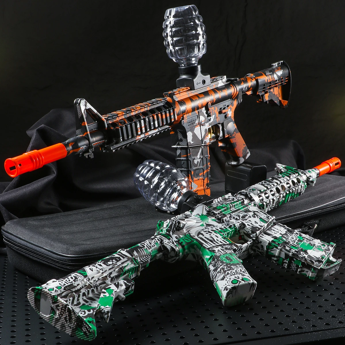 M416 Electric Blasting toy Gun Set, high precision shooting toy, the perfect outdoor birthday toy gift (without bullets)