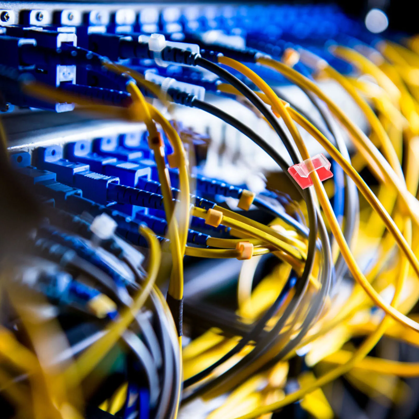 

100Pcs Line Clips Cable Organizers Strong Elasticity Holders for Tangle-Free Cord Management on Wall Table Glass Wood Surfaces