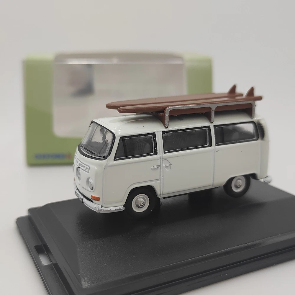 

Diecast OXFORD 1:76 Scale White VW Bus 76VW011 Alloy Car Model Collectible Toy Gift Souvenir Display Ornament
