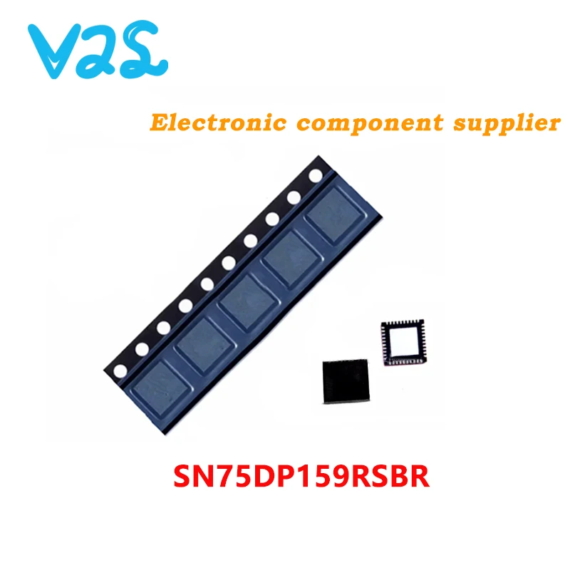 高品質のICチップsn75dp159、75dp159、tdp158、tdp158rsbr、sn75dp159rsbr、sn75dp159rgzt、5mm x 5mm、7mm x 7mm、QFN-40、QFN-48新品