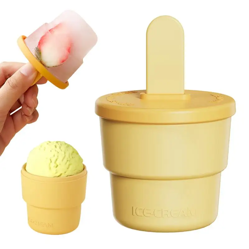 

S Molds Silicone Homemade Molds Non-Stick Reusable Refillable Holder Feeder For Baby Kids Cake Kitchen Snack