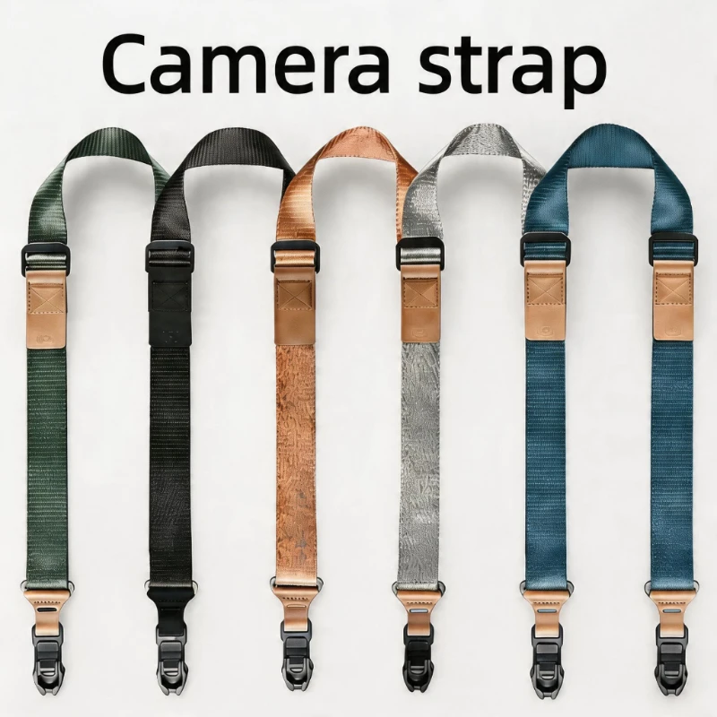 Camera Crossbody Strap Compatible for Canon R10 G7 G9 X2 Fuji XE5 XM5 XT5 Ricoh Neck Strap Mirrorless DSLR Camera Accessories