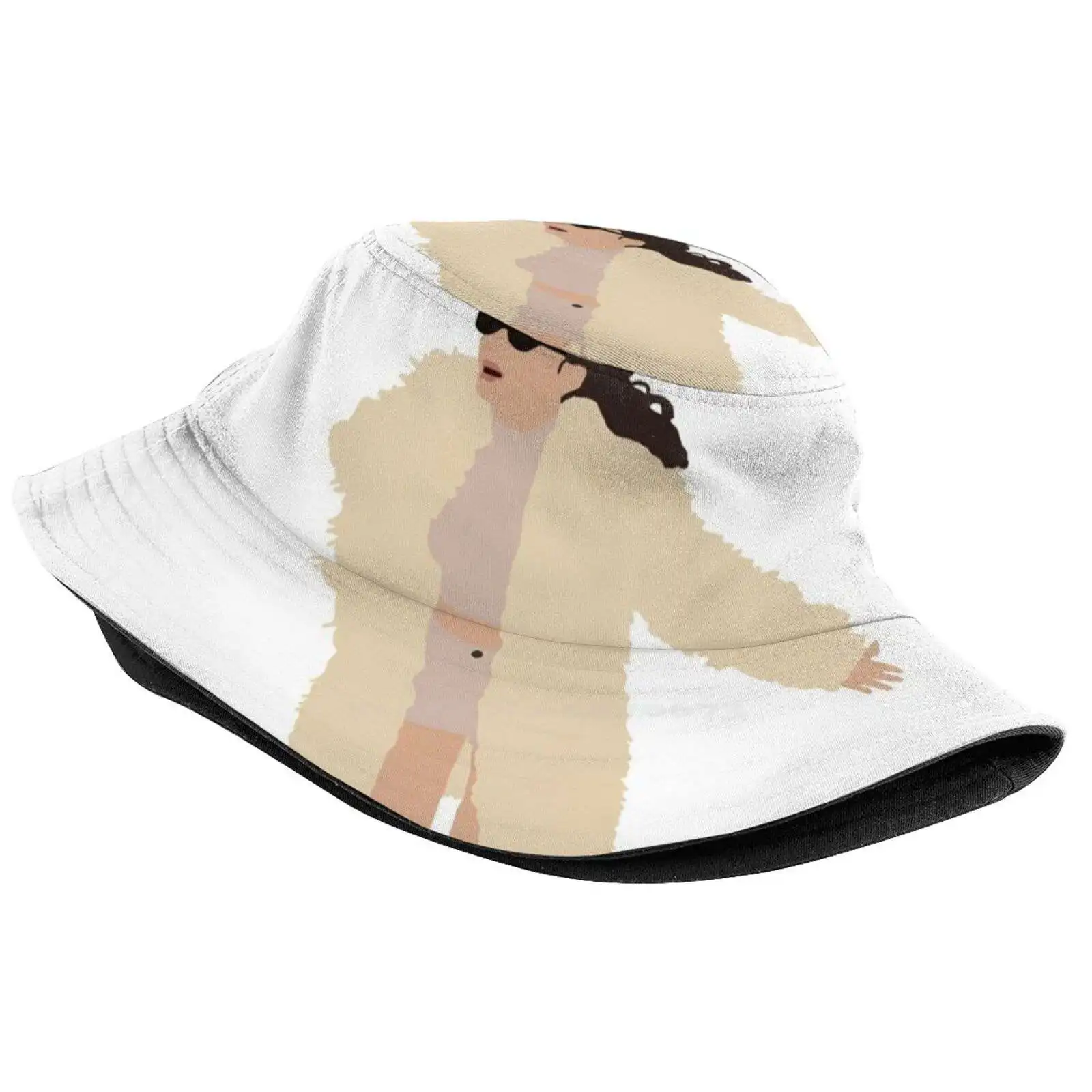 Fran Fine Simple ( The Nanny ) Pattern Design Printed Travel Bucket Hats The Nanny Sitcom The Nanny Tv Show 90s Tv Fran The