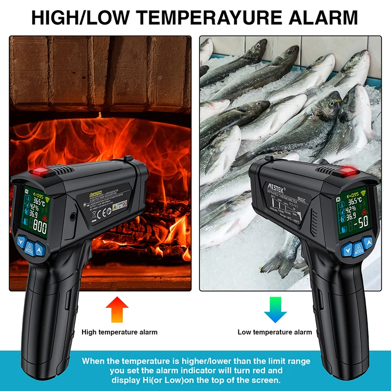 Digital Industrial Infrared Th - Thermometer Digital recension och pris