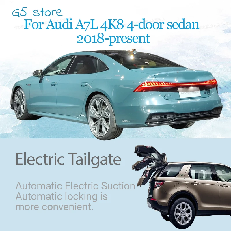 For Audi A7L 4K8 4-door sedan 2018-present Power Electrically operated Smart Automatic tailgate modification system