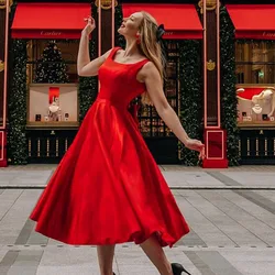 Elegant A Line Long Dress Bow Backless Sexy Spaghetti Strap Lace Up Red Holiday Party Dresses Split Summer Dresses Women 2023