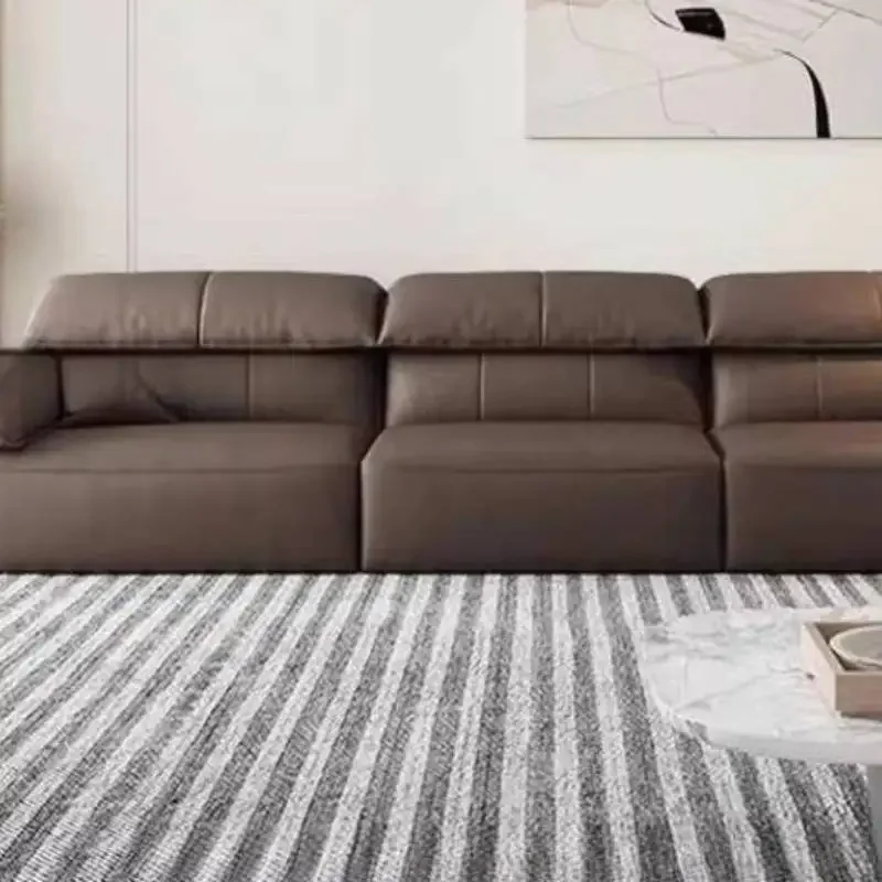 Classic Brown Electric Sofas Armrest European Smart Curved Living Room Sofas Massage Quality Sofa Wohnzimmer Furniture For Home