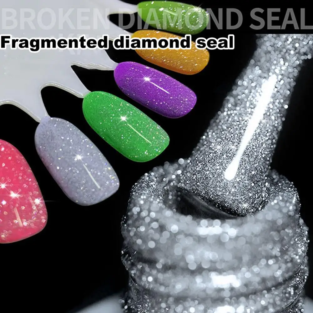 8ml Nail Seal Coat Beauty Lightweight Nail Coat Gel Colorful Nail Polish Soak Off Long Lasting Gel for Home Use